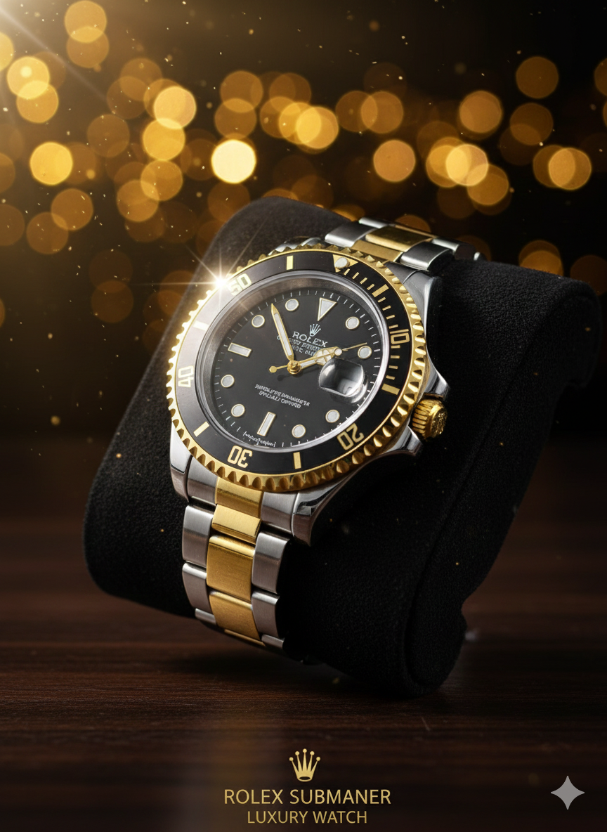 Rlx Premium New Bicolor Dorado Tablero Negro