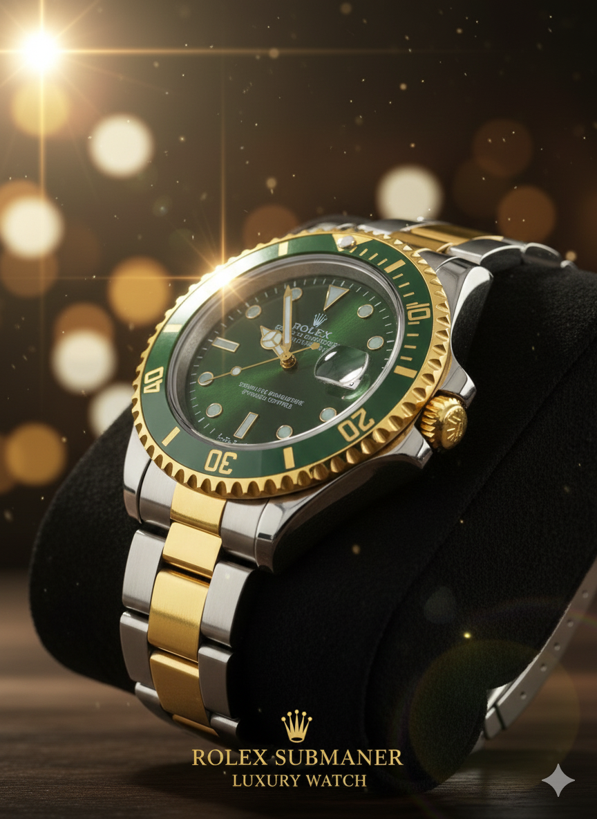 Rlx Premium New Bicolor Dorado Tablero Verde