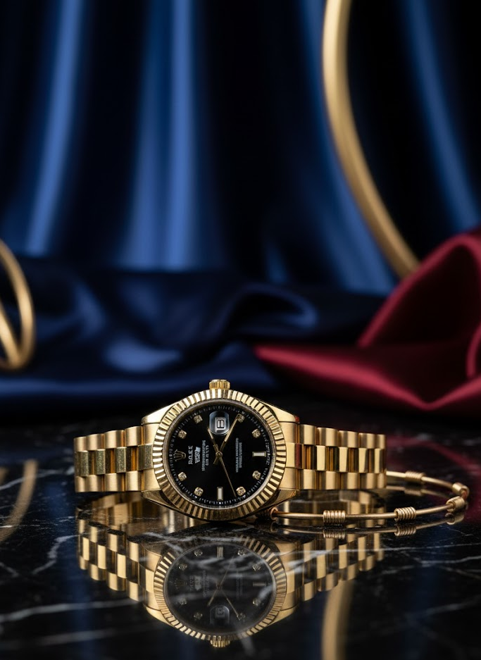 Rlx Diamond Dorado Tablero Negro